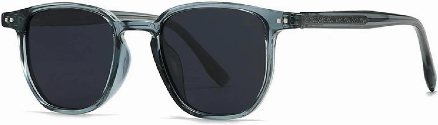 Retro Rivets Men Sunglasses Fashion Shades Uv400 Women Luxury Green Sun Glasses