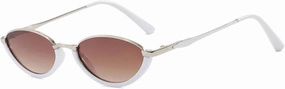 Retro Semi-rimless Unisex Sunglasses Uv400 Fashion Color Shades Outdoor Sports Sun Glasses for Men and Women