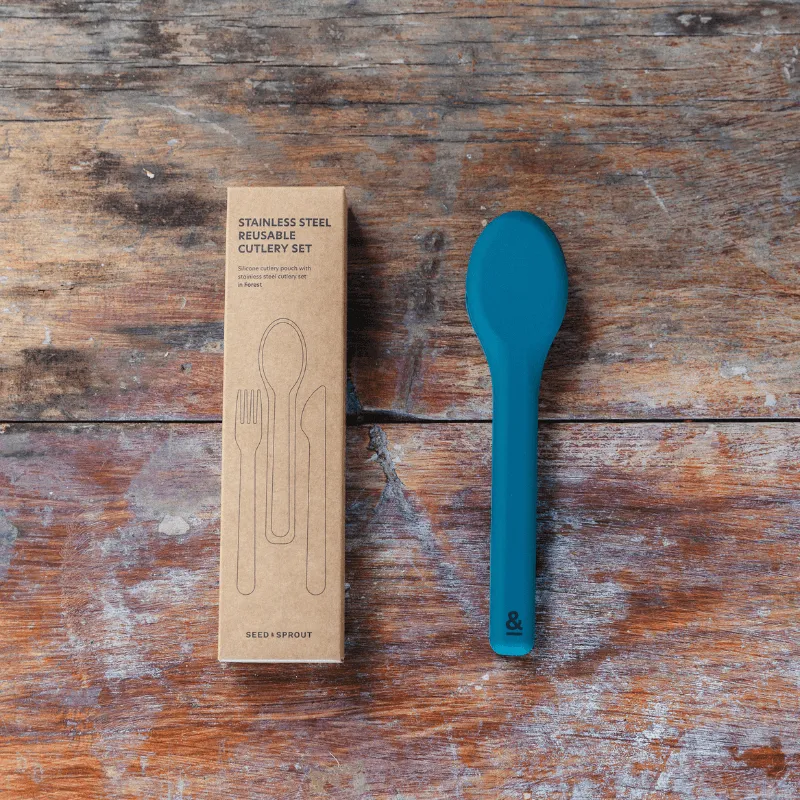 Reusable Cutlery Set | Stainless Steel - Juniper