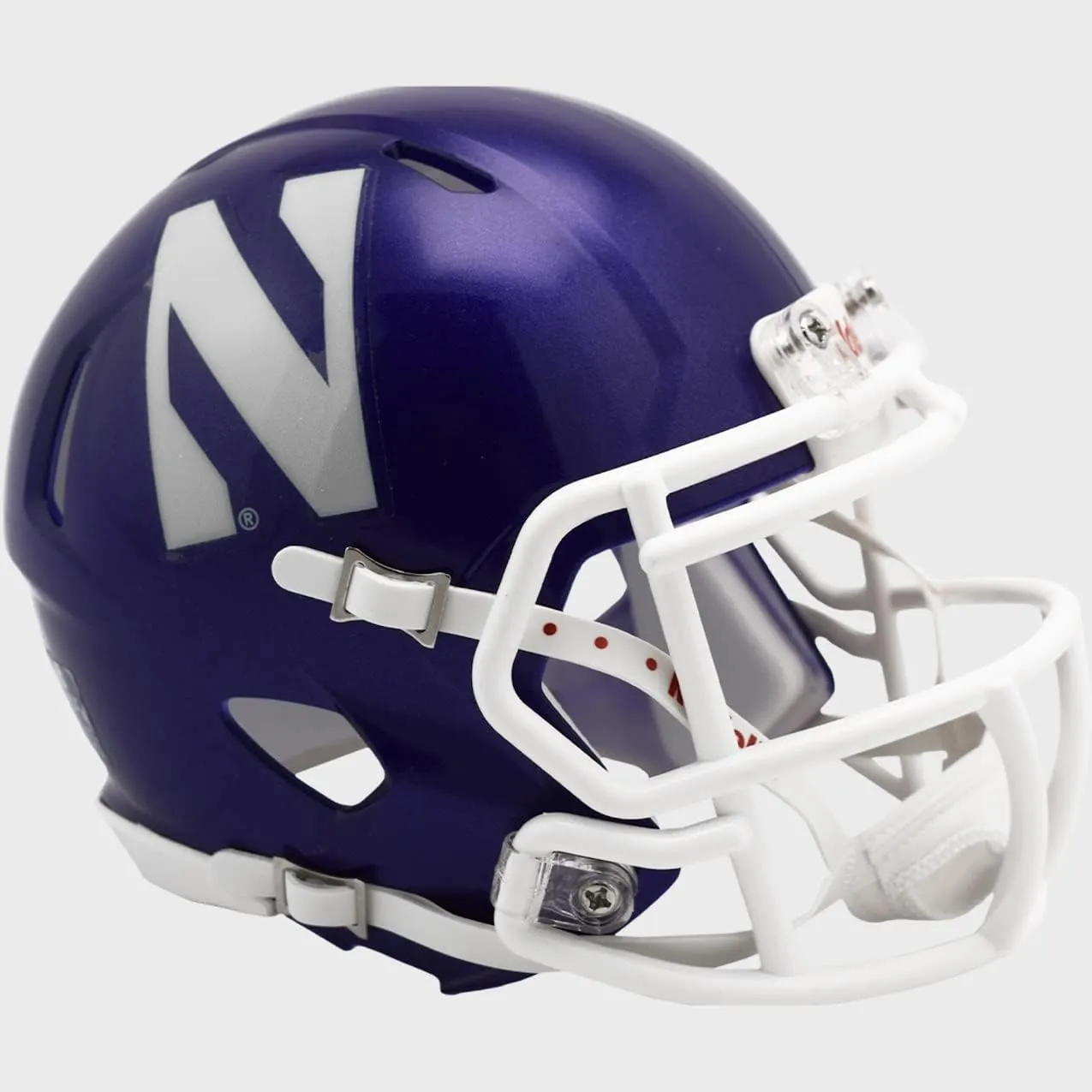 Riddell 9585590361 NCAA Northwestern University Replica Mini Speed Style Wildcats Helmet - Purple