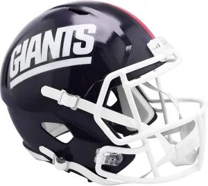 Riddell Giants 1981 to 1999 Throwback Revolution Speed Mini Football Helmet