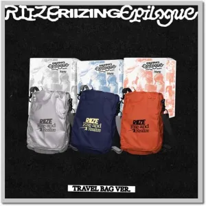RIIZE RIIZING : Epilogue 1st Mini Album (Travel Bag Version - RIIZE Navy Version)