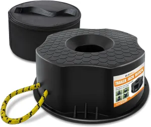 RV Trailer Jack Block with Bag, Camper Stabilizer Blocks for Travel Trailer, Use for Any Tongue Jack, Post, Foot, 5th Wheels, Round or Square or Scissor Stabilizer, 1 PC