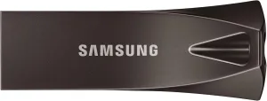 SAMSUNG BAR Plus USB 3.2 Flash Drive, 512GB USB Standard Type-A, Speeds Up to 400MB/s, Portable Storage Memory Stick, Durable Thumb Drive Compatible with USB 3.0/2.0, MUF-512BE4/AM, Titan Gray