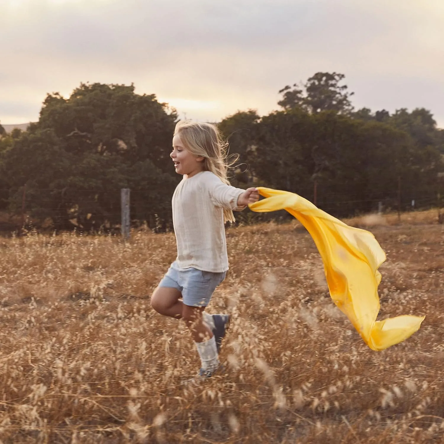Sarah's Silks Playsilk - 100% Real Silk, Hand Dyed, Bright Colored Play Scarves | Montessori and Waldorf Toys for Dress up, Imaginative, and Pretend Play (35" x 35")