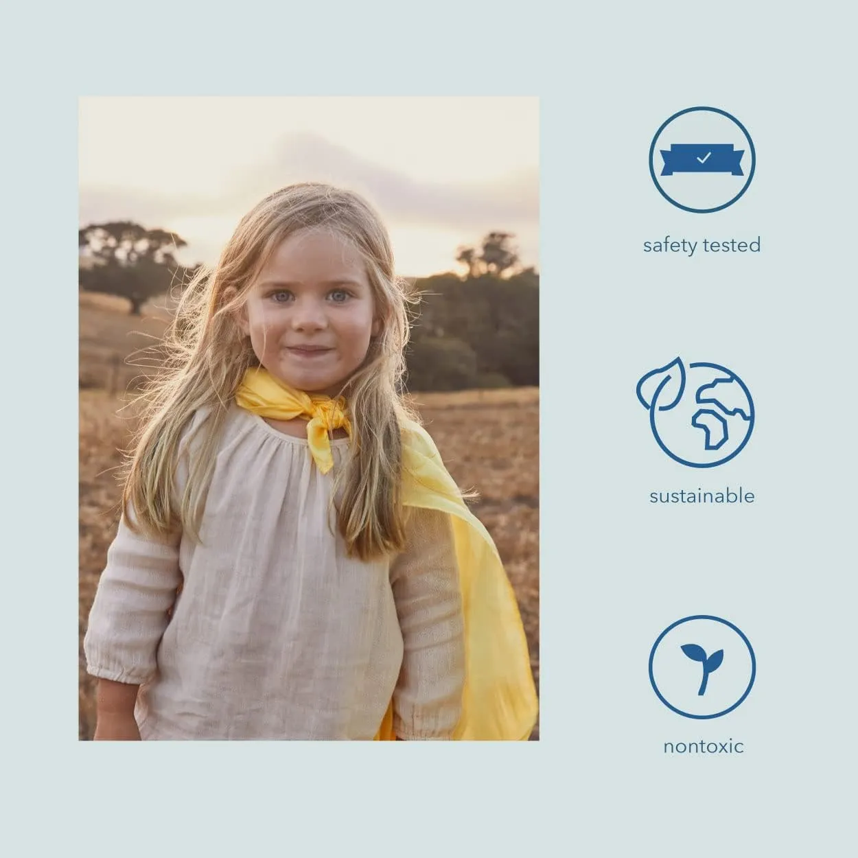 Sarah's Silks Playsilk - 100% Real Silk, Hand Dyed, Bright Colored Play Scarves | Montessori and Waldorf Toys for Dress up, Imaginative, and Pretend Play (35" x 35")