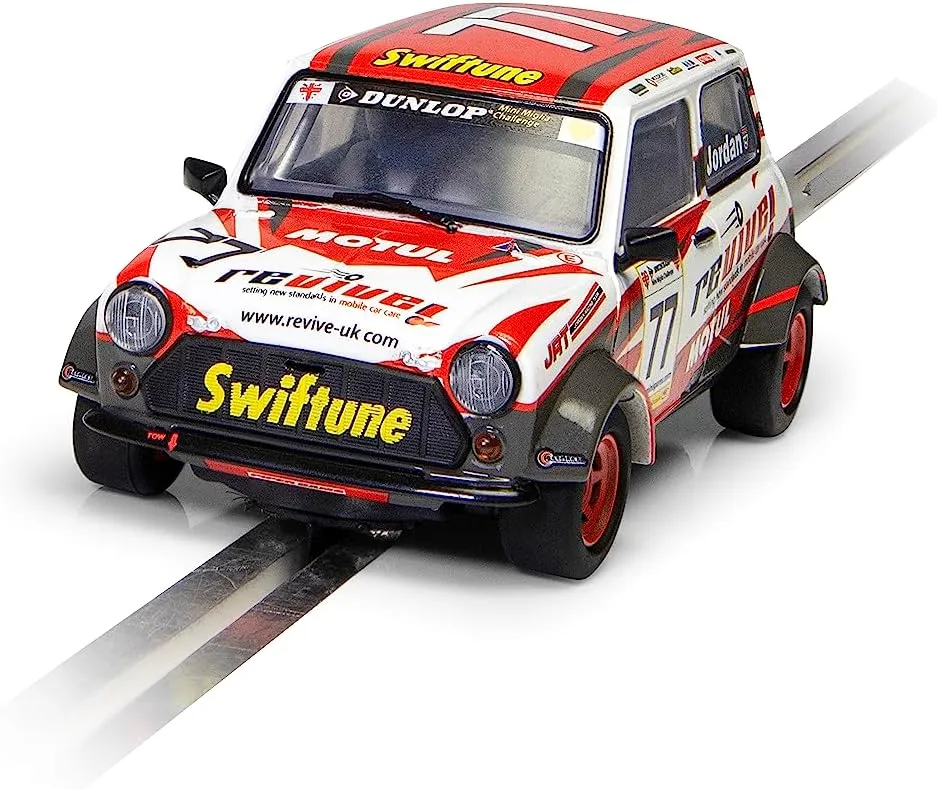 Scalextric Mini Miglia #77 JRT Racing Team Andrew Jordan 1:32 Slot Race Car C4344