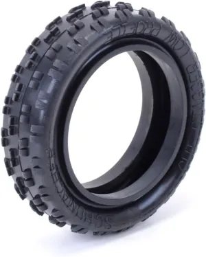 Schumacher Racing "Cut Stagger" Low Profile 2.2 1/10 Buggy Front Tires (2) (Yellow)
