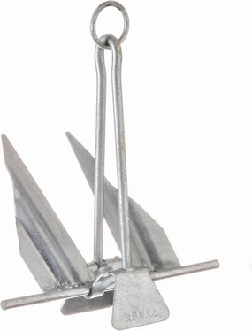 SEACHOICE Utility Anchor 10E 41620, Steel