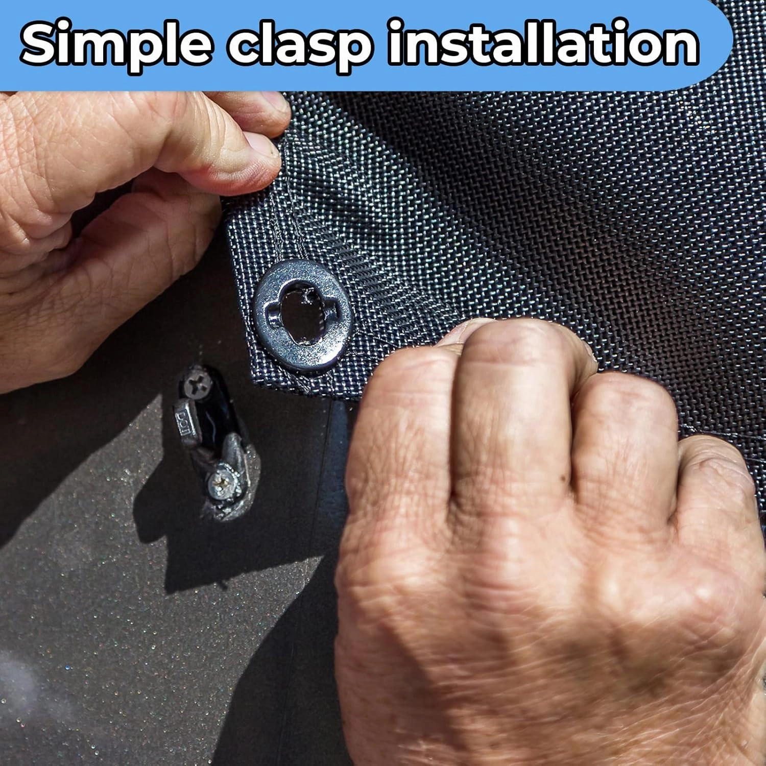 ShadePro - ShadeMaster RV Windshield Sunshade - Front Window Cover Screen Shade for Gulfstream RVs - Class A Motorhome Windshield Cover - Includes Passenger & Driver Window Covers