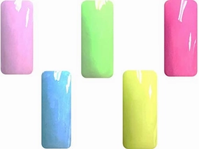 SHEBA NAILS UNICORN POOP OMBRE Color Acrylic Powder Neon Pastel Collection - 1oz Jar of each color!