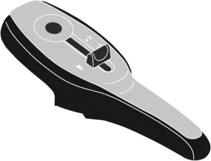 Silit Spare Part Lid Handle for Pressure Cooker Sicomatic T-Plus, 27 x 10 x 9.5 cm, Black