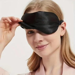 Silk Sleep Mask,FSA/HSA Eligible,Eye Mask for Sleep, Real Natural Pure Mulberry Silk Eye Cover, Blocks Light Skin-Friendly & Lightweight Reduces Puffy Eyes for Women Men