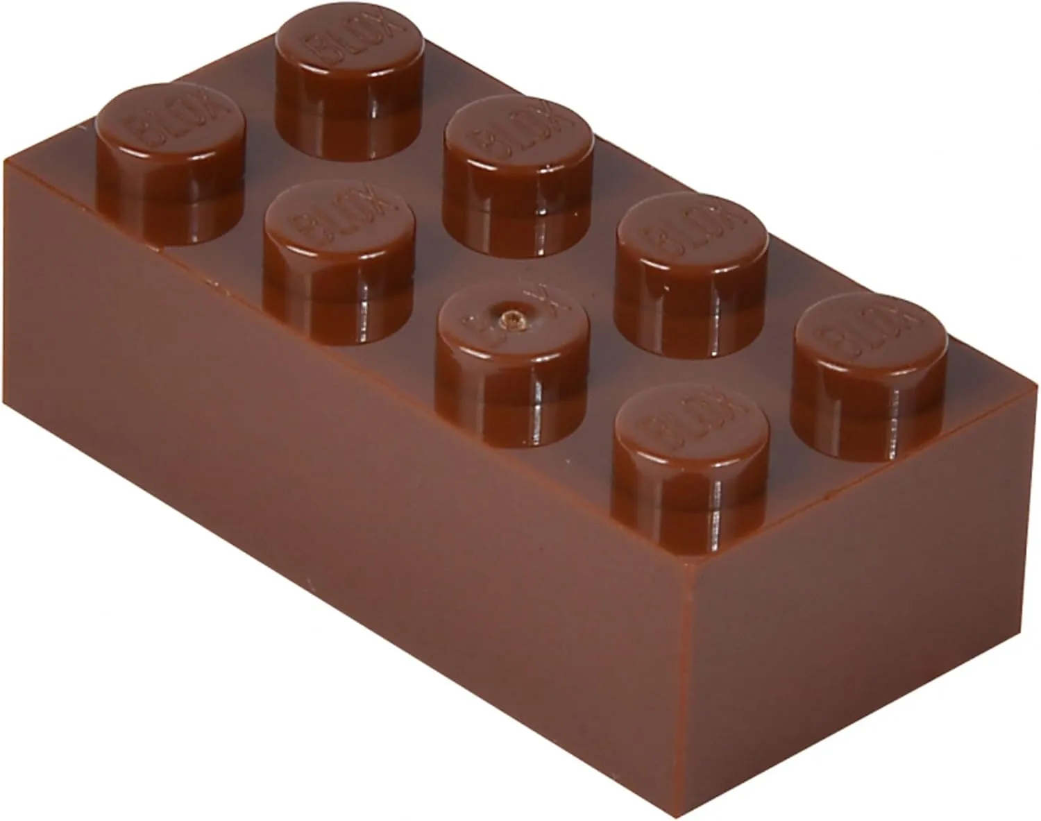 Simba Blox 40 Brown Building Bricks for Children from 3 Years Old, 8 High Quality Bricks, Fully Compatible with Many Other Manufacturers