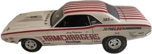 Simulation Car Model 1：18 for Challenger Muscle Racing Alloy Car Model Static Ornament Souvenir Collection Mini Vehicles Toys