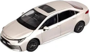 Simulation Car Model 1:18 for GAC Toyota Levin Simulation Alloy Car Model Collection Ornament Souvenir Mini Vehicles Toys