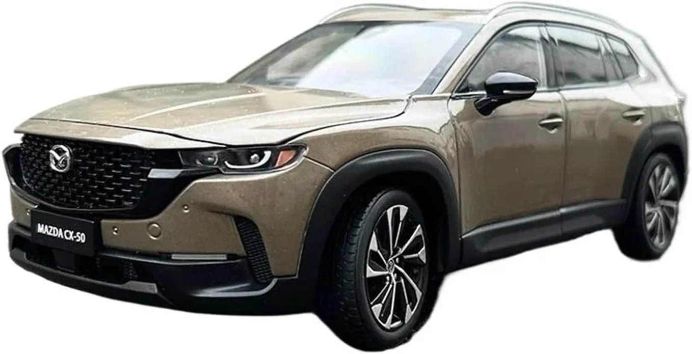 Simulation Car Model 1:18 for Mazda CX50 SUV Simulation Car Model Collection Display Home Decoration Mini Vehicles Toys