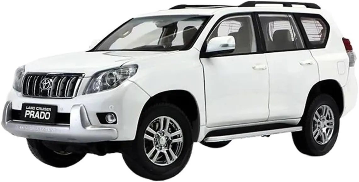 Simulation Car Model 1:18 for Toyota Land Cruiser Prado VX LC150 2012 Car Model Collection Display Decoration Mini Vehicles Toys(Green)