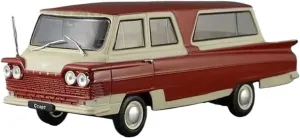 Simulation Car Model 1：43 for Russian Bus Sarb Ctapt Alloy Retro Classic Car Model Decorative Souvenirs Mini Vehicles Toys