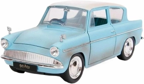 Simulation Car Model 1：24 for Ford Anglia Simulation Alloy Sports Car Model Retro Classics Souvenir Static Display Mini Vehicles Toys