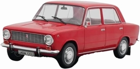 Simulation Car Model 1：24 for Lada 1200 Red Classics Nostalgia Simulation Alloy Car Model Home Decoration Ornaments Mini Vehicles Toys