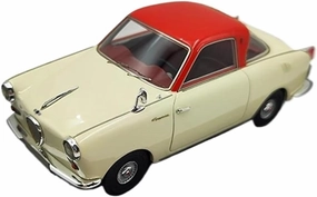 Simulation Car Model 1：32 for Goggomobil Coupe White Simulation Resin Sports Car Model Classics Souvenir Collectibles Mini Vehicles Toys