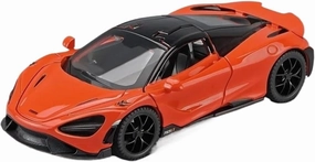 Simulation Car Model 1：32 for Mclaren 765LT Supercar Alloy Diecast Car Model Hobby Collection Decoration Mini Vehicles Toys(Orange)