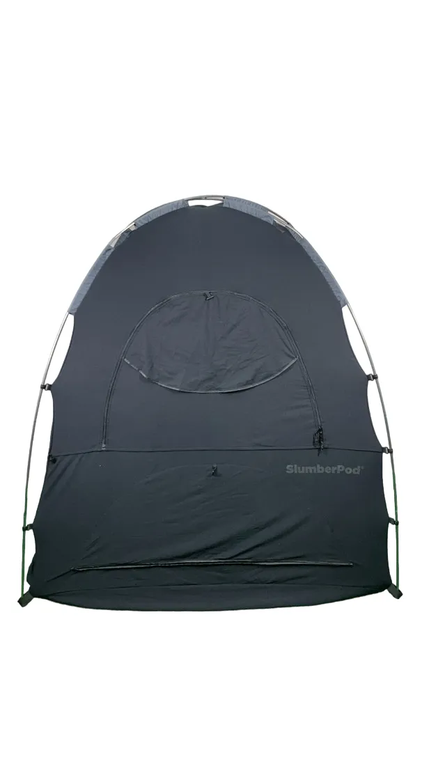 SlumberPod 3.0 Sleep Canopy, Black with Grey Accents