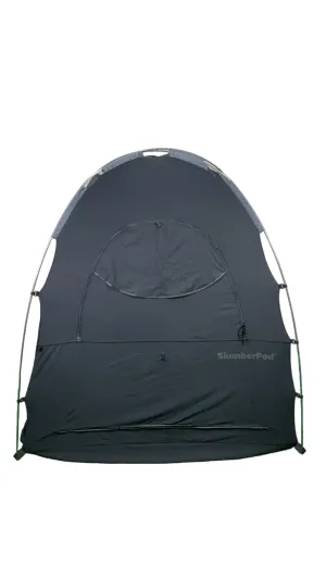 SlumberPod 3.0 Sleep Canopy, Black with Grey Accents