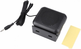 Small Outdoor Speakers Wired, Speaker External, 1pc Nsp-100 Mini External Speaker Mobile Microphone Fit with Cable and Adhesive Glue