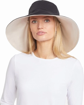 Solbari Ultra Wide Brim Sun Hat UPF50  Packable UV Sun Protection Hats with Full Coverage Brim