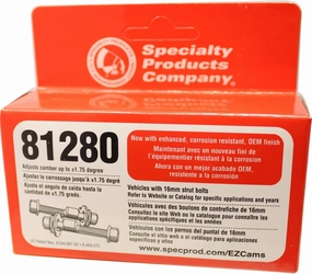 Specialty Products Company 81280 EZ Cam XR 16mm Adjuster Bolt - Pair