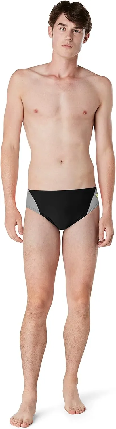 Speedo Men's Standard Swimsuit Brief Eco Prolt Solid Adult