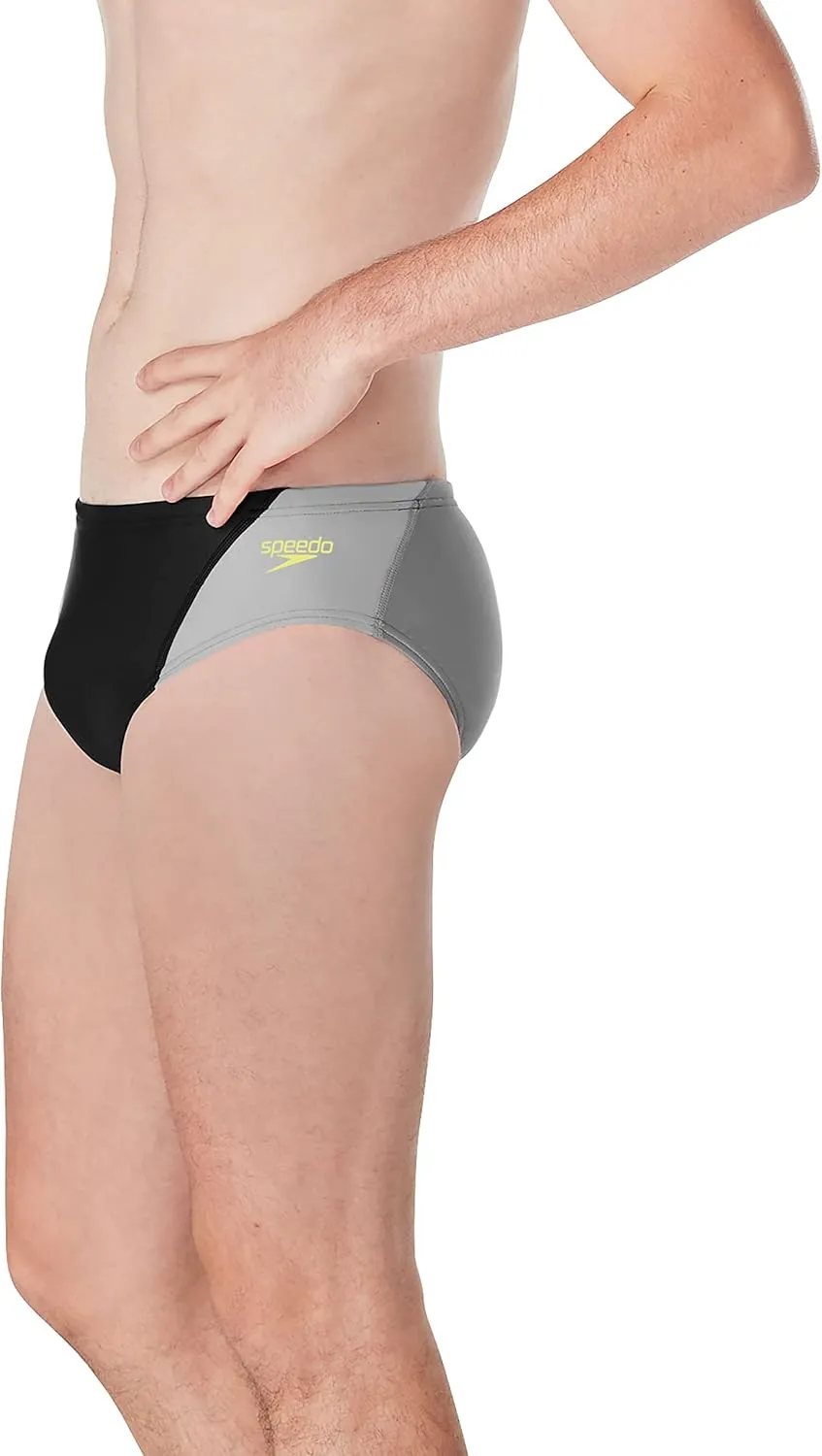 Speedo Men's Standard Swimsuit Brief Eco Prolt Solid Adult