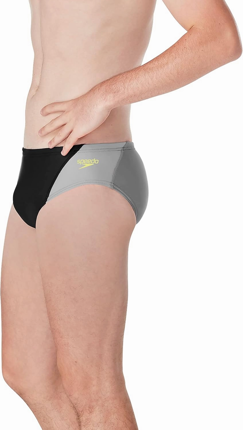 Speedo Men's Standard Swimsuit Brief Eco Prolt Solid Adult