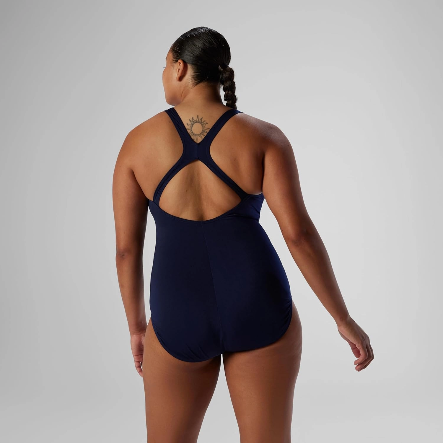 Speedo Women's Swimsuit One Piece Endurance Ultraback Solid Contemporary Cut