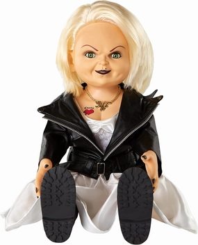 Spirit Halloween Talking Tiffany Doll | Officially Licensed | Horror Decor | 20 Inches Tall | Talking and Moving Prop