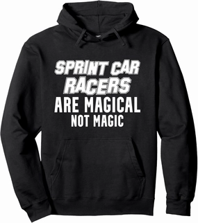 Sprint Car Racing Magical Race Track Racer Pullover Hoodie