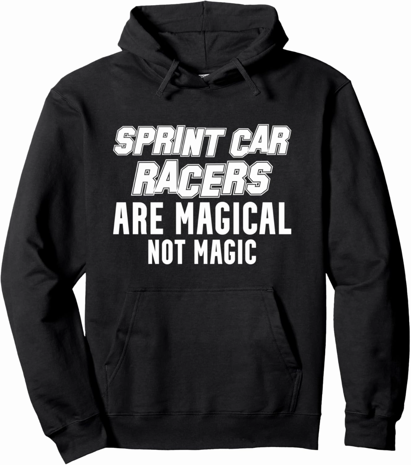 Sprint Car Racing Magical Race Track Racer Pullover Hoodie