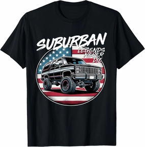 Squarebody Burb Life Truck Squarebody Nation Suburban T-Shirt