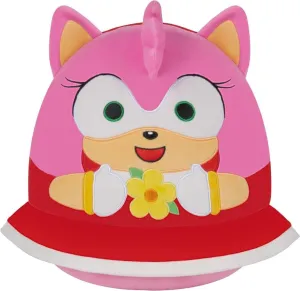 Squishmallows 2025 Original 8 Inch Sonic The Hedgehog Squad Plush - Collectible Soft & Squishy Mini Stuffed Animal Toy - Add to Your Squad - Gift for Kids, Girls & Boys (Amy Rose)