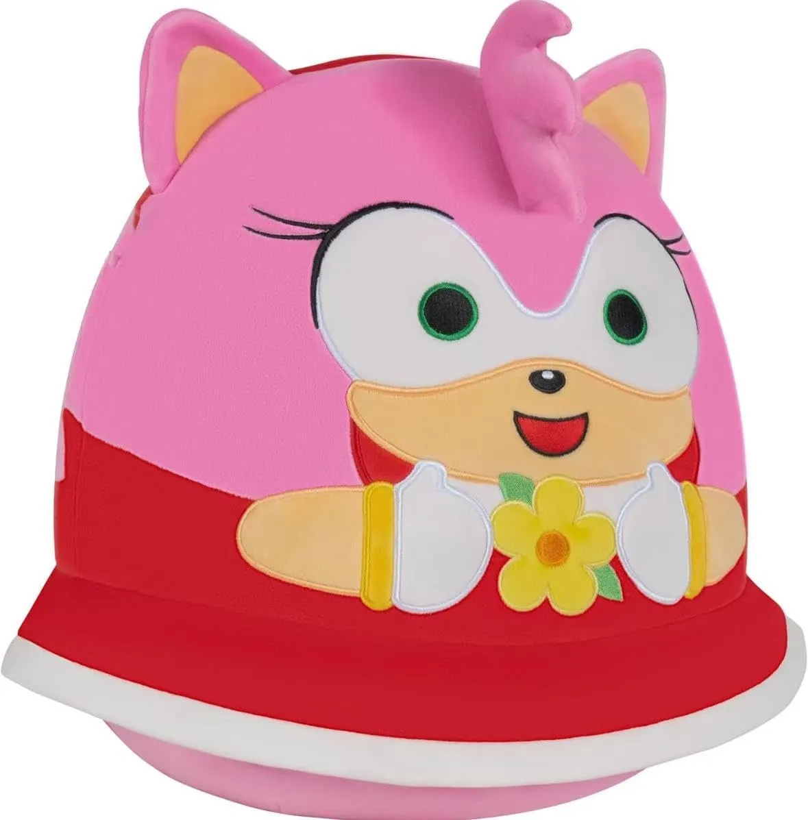Squishmallows 2025 Original 8 Inch Sonic The Hedgehog Squad Plush - Collectible Soft & Squishy Mini Stuffed Animal Toy - Add to Your Squad - Gift for Kids, Girls & Boys (Amy Rose)