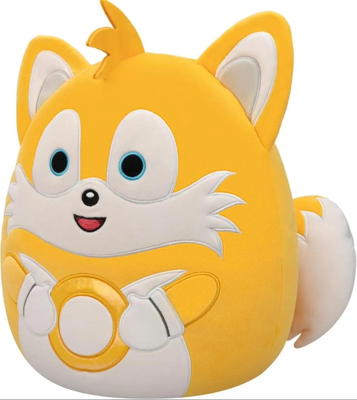 Squishmallows 2025 Original 8 Inch Sonic The Hedgehog Squad Plush - Collectible Soft & Squishy Mini Stuffed Animal Toy - Add to Your Squad - Gift for Kids, Girls & Boys (Tails)
