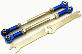 Stainless Steel Front Adjustable Steering Turnbuckles Toe Links for UDR 8547 Unlimited Desert Racer