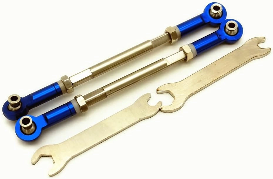 Stainless Steel Front Adjustable Steering Turnbuckles Toe Links for UDR 8547 Unlimited Desert Racer