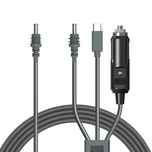 Starlink Mini Cable 10FT/ 3M, High-Speed USB C/Car Charger/DC to DC Replacement Cable for Starlink Mini Power, Waterproof Extension Starlink Power Accessories (3IN1, 10FT)