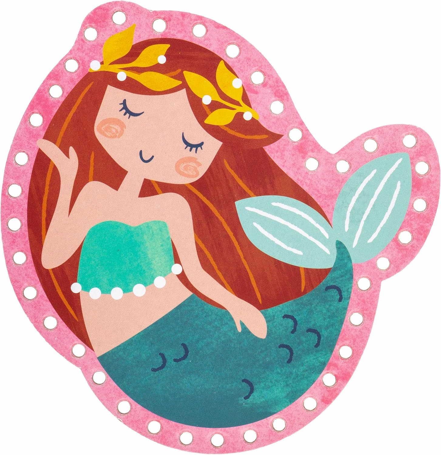 Stephen Joseph Lacing Cards, Mermaid