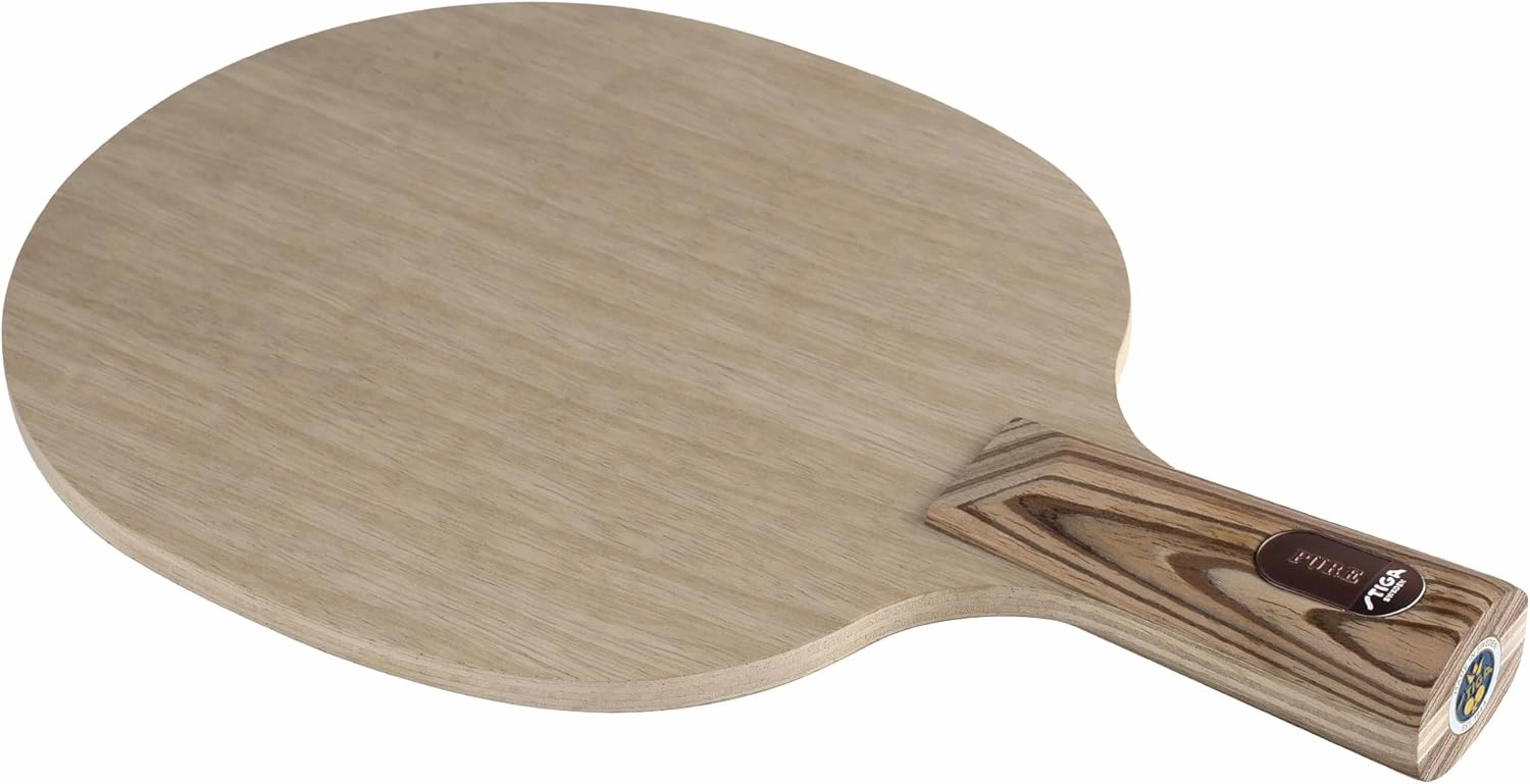 Stiga Pure Table Tennis Blade, Round Wood Blade for Experienced Advanced Offensive Players, Competition Approved
