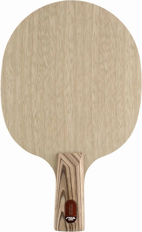 Stiga Pure Table Tennis Blade, Round Wood Blade for Experienced Advanced Offensive Players, Competition Approved