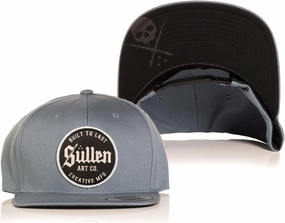 Sullen Men's Tattoo Lifestyle Factory Snapback Adjustable Hat (Fog)